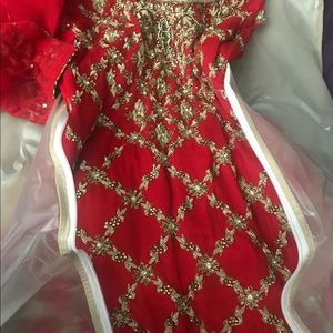 Three piece pure chiffon one time worn only